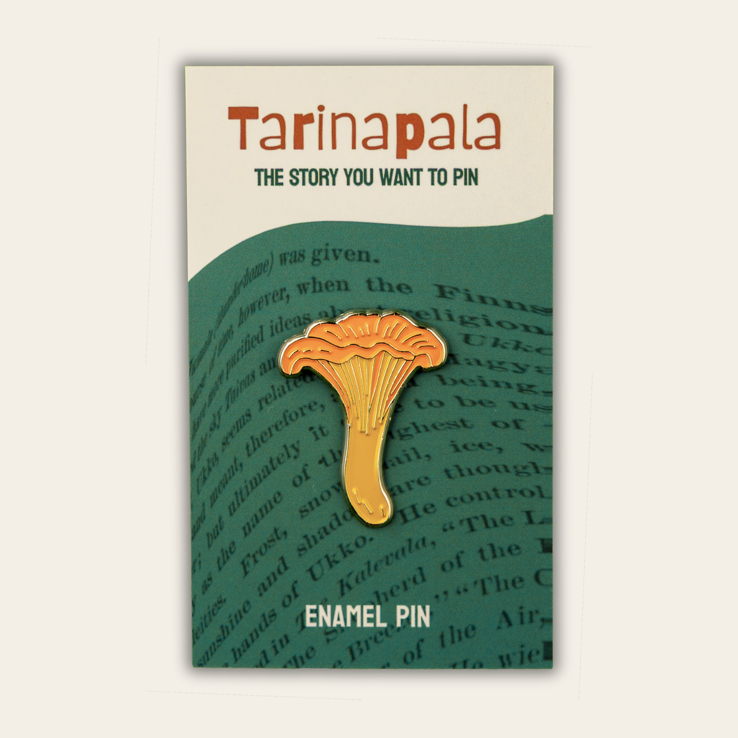 Chanterelle Pin