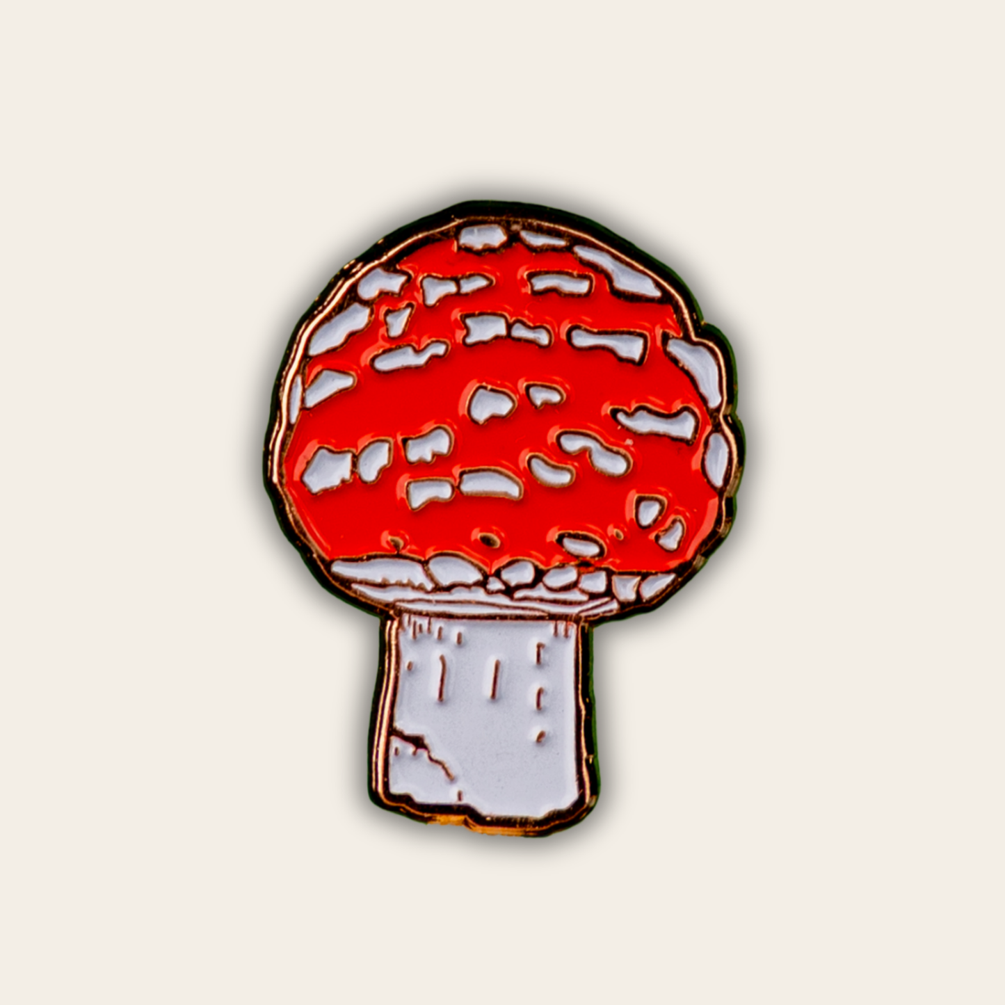 Fly Agaric Pin